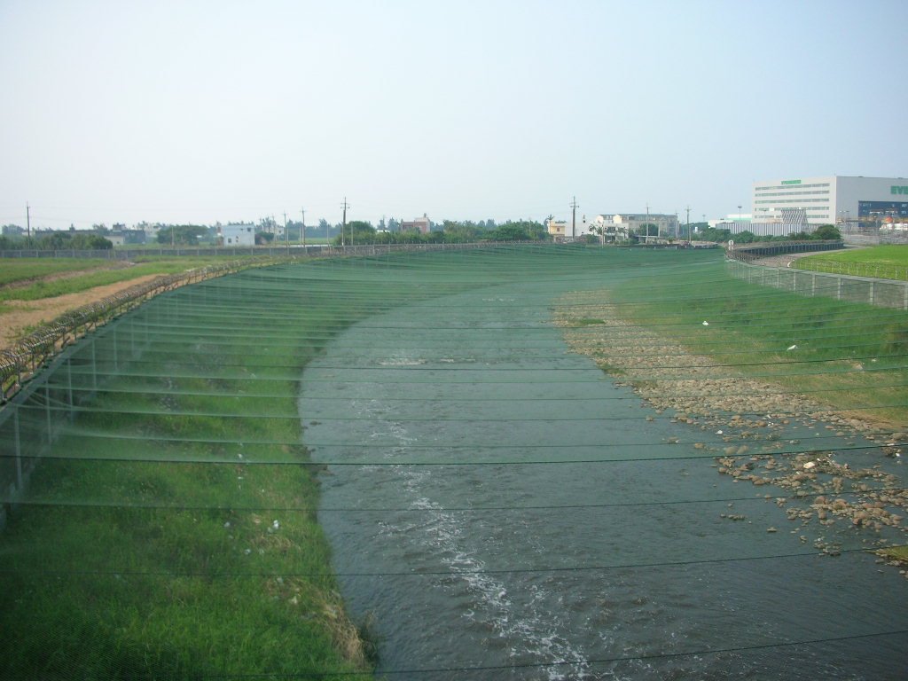 水道大面積防鳥網覆蓋
